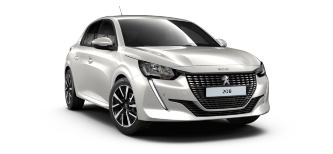 Deze Peugeot  208 is vergelijkbaar aan de Volkswagen Polo